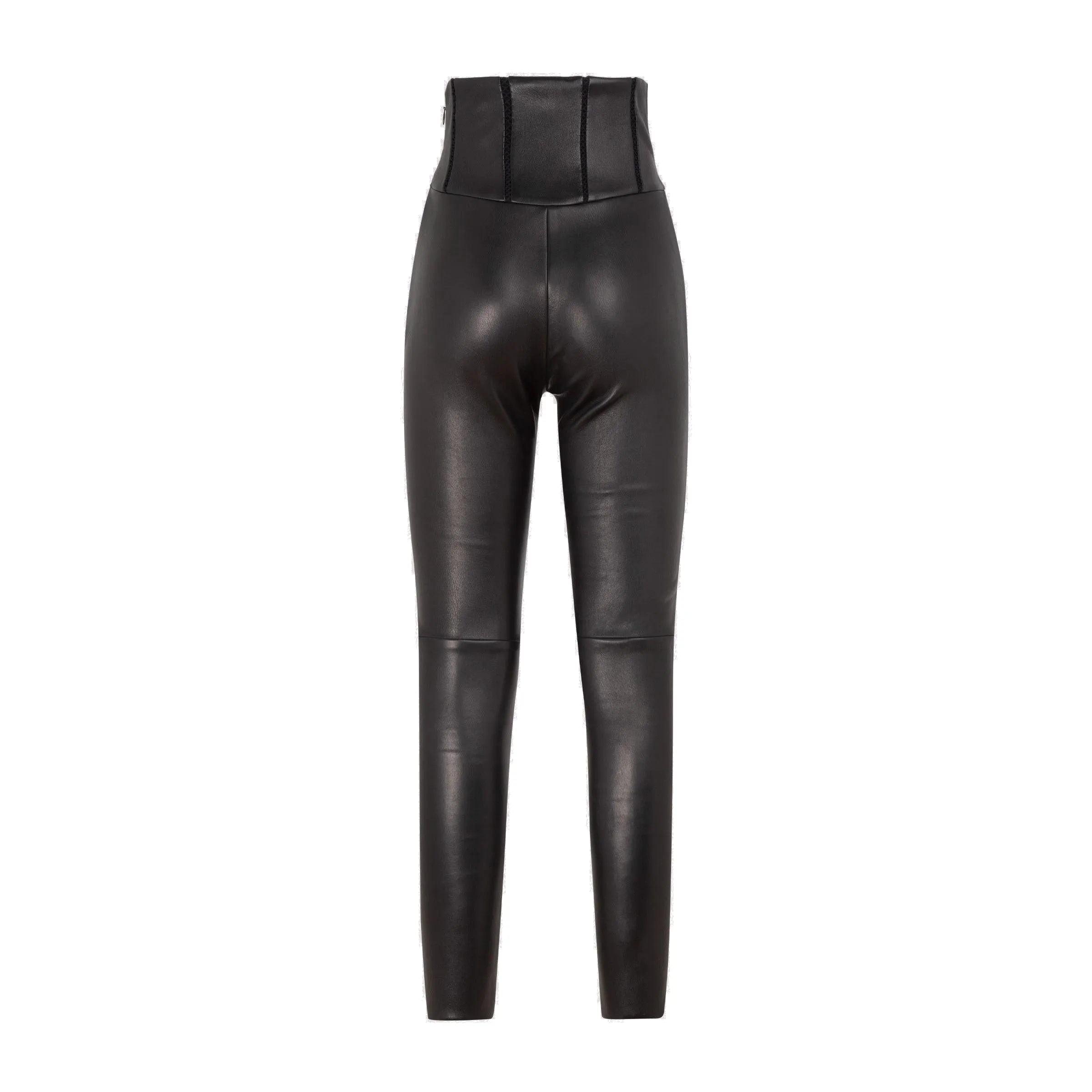 Alaïa Stretch Leather Leggings