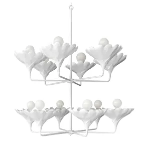 Arlo Chandelier in White