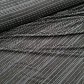 Black Stripes Viscose Jersey, priced by half metre