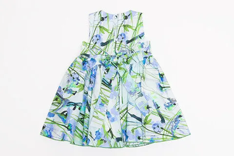 Blue and Green Valerie Dress