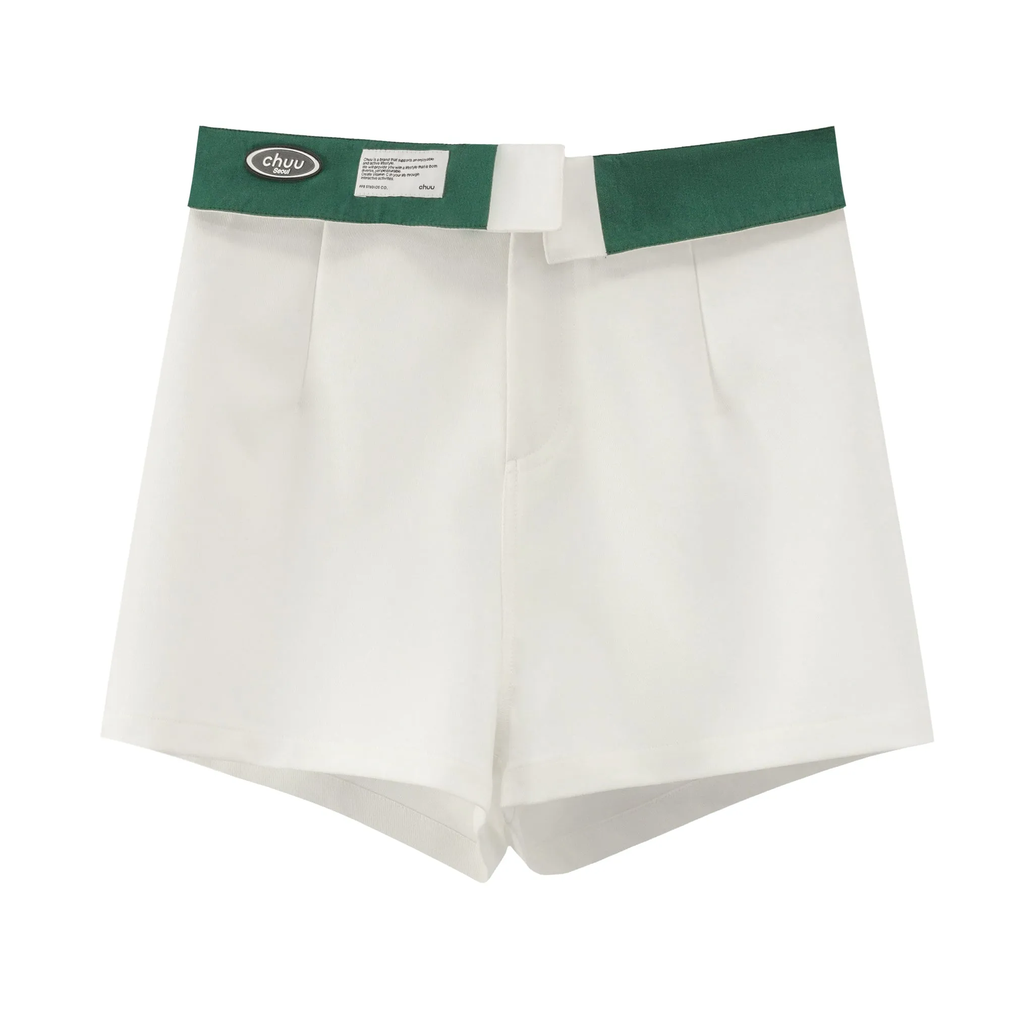 Color Banding Wide Shorts