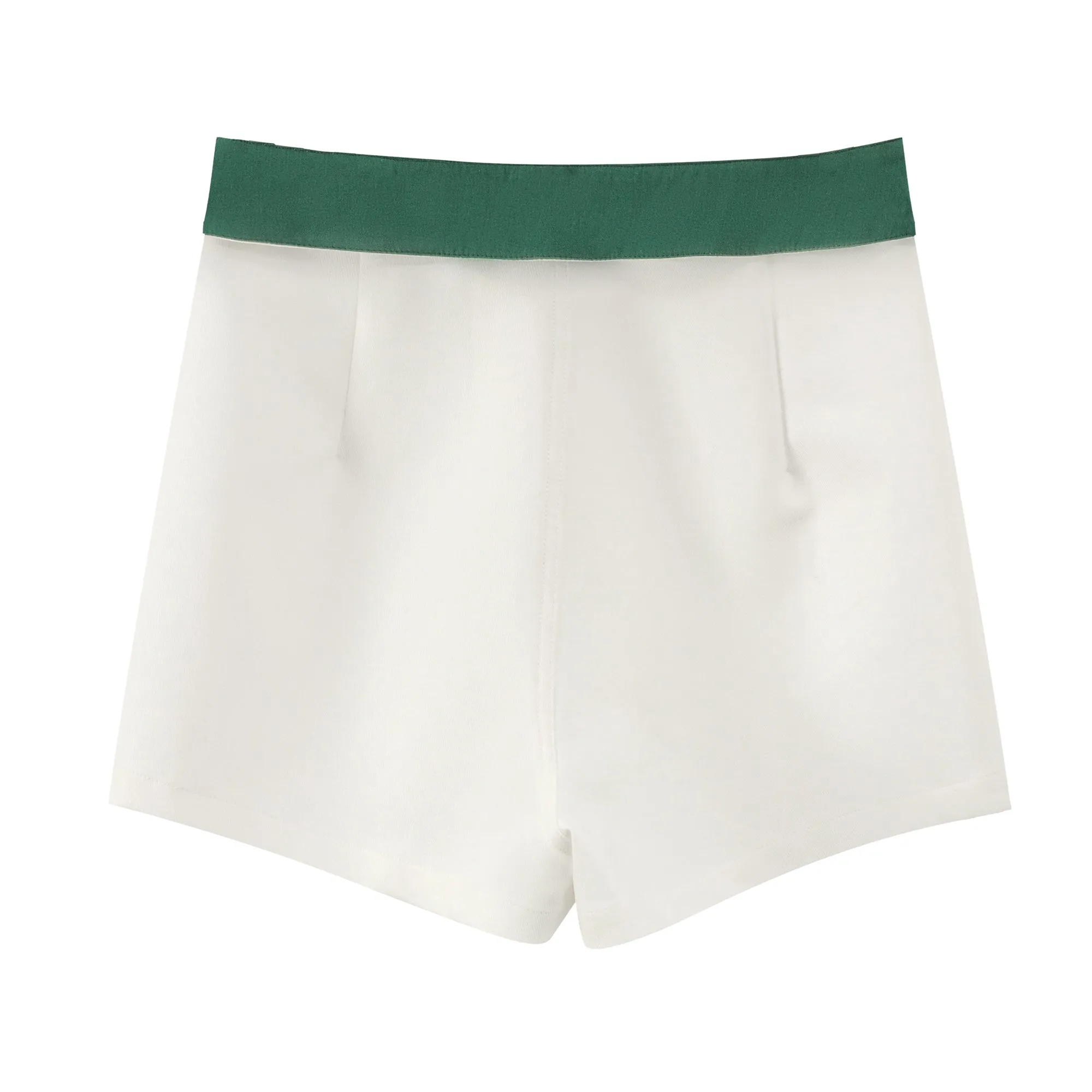 Color Banding Wide Shorts