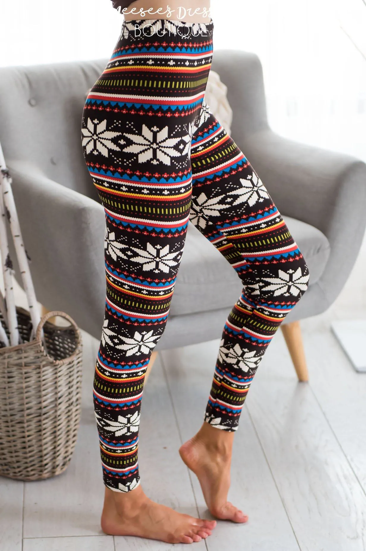 Fair Aisle Christmas Leggings