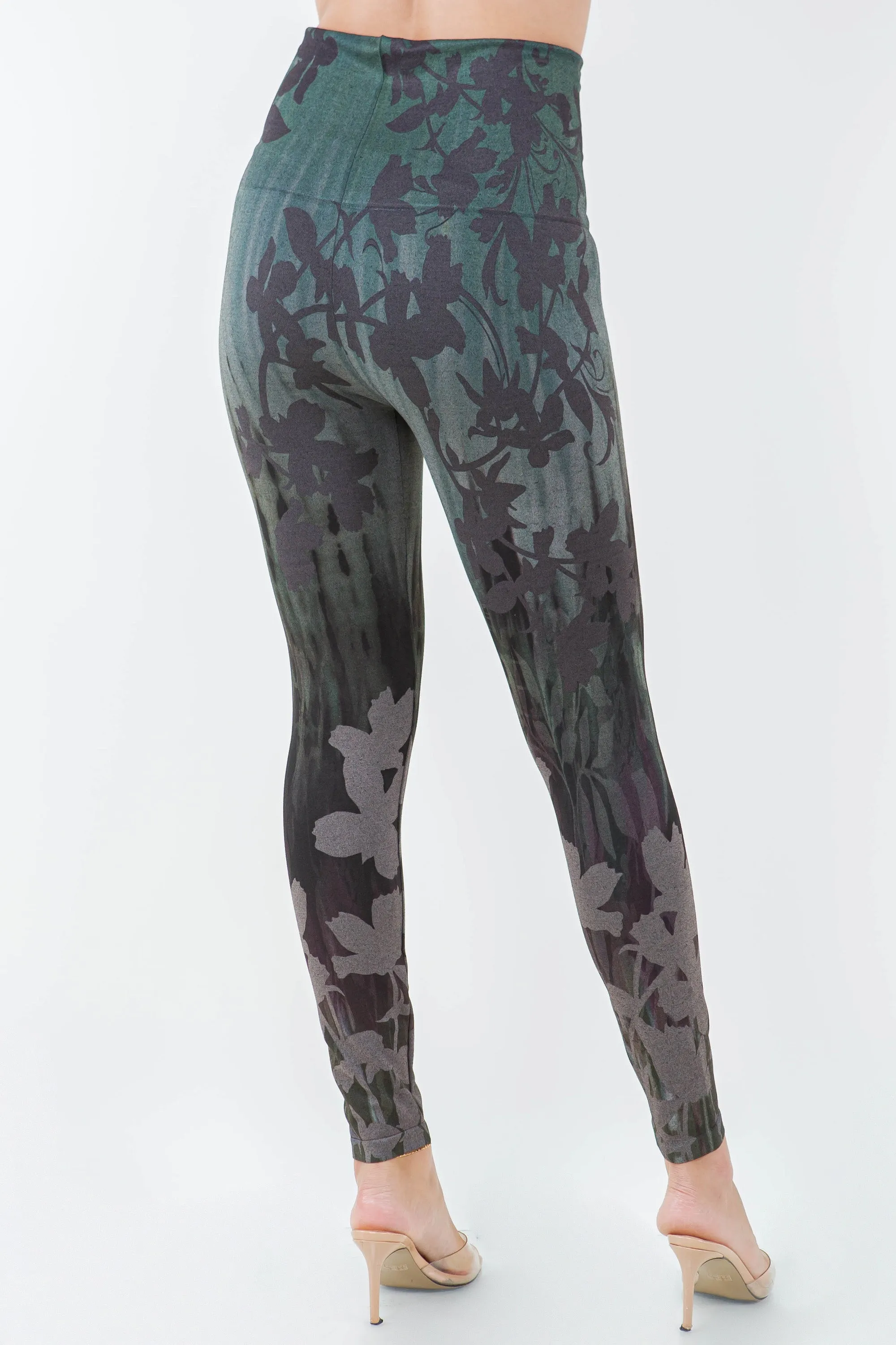 Floral & Reed Silhouette Legging