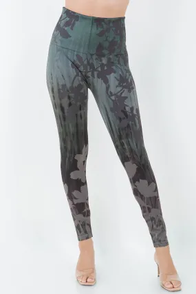 Floral & Reed Silhouette Legging