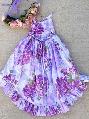 Florence Hi Low Dress - Purple Haze