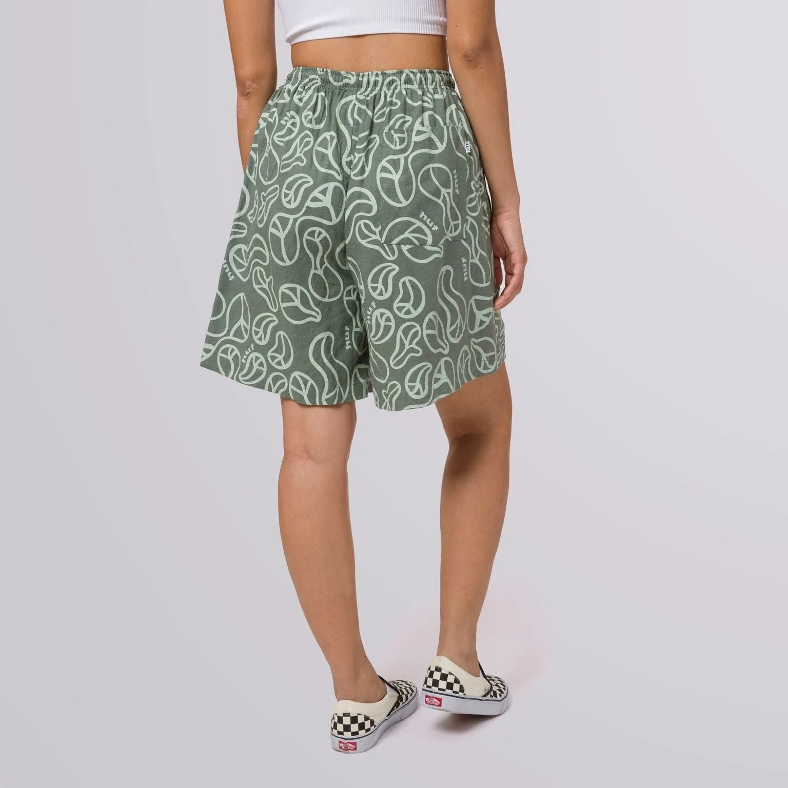 GROOVY WIDE SHORT - SAGE