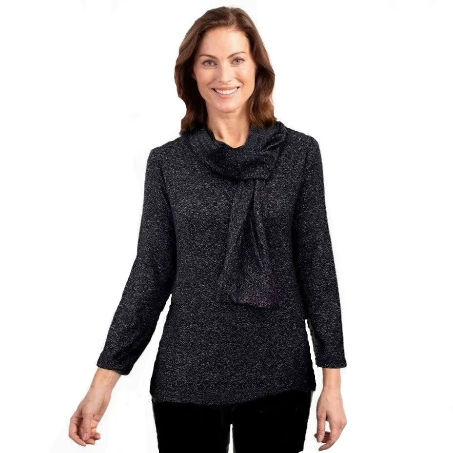 Habitat Soft Knit Tie Neck Pullover - 35880