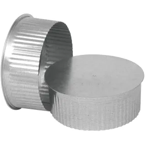 Imperial 30 Ga. 4 In. Galvanized Tee Cap/Plug