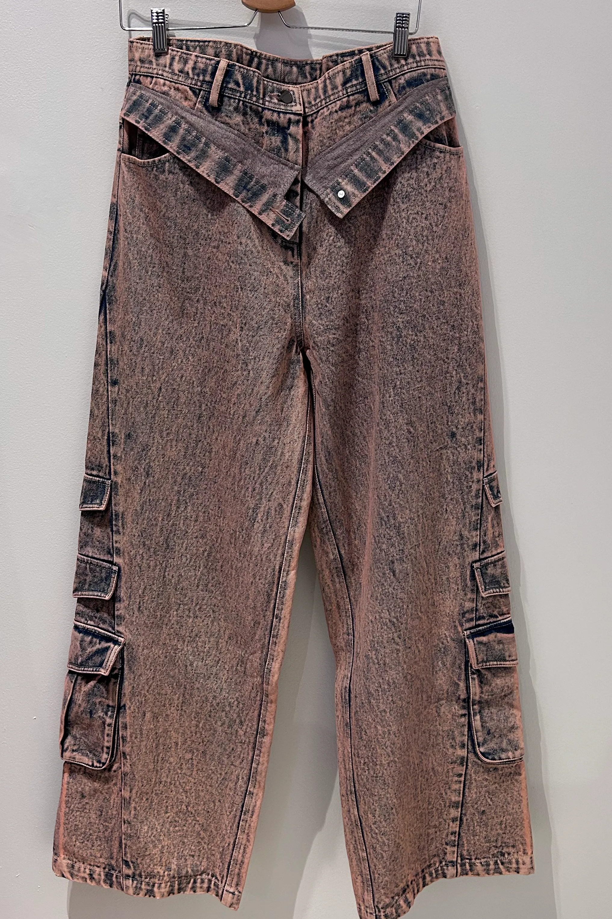 KGL - Denim Pant: Blue Acid Wash