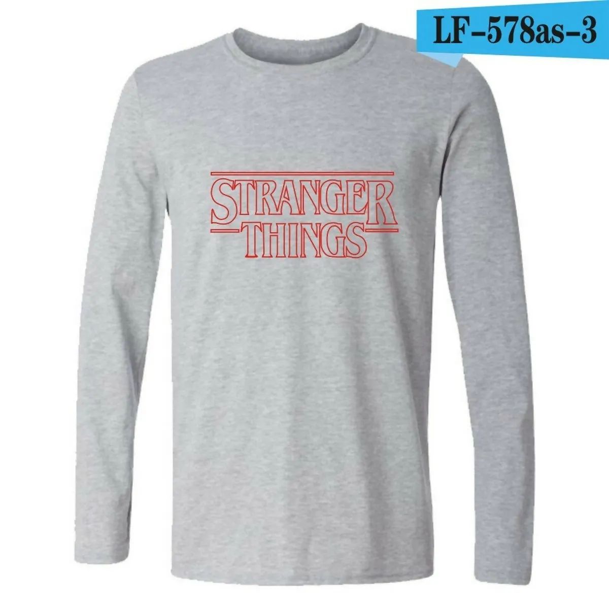 Khanani's Stranger Things tshirts long sleeve tees for men