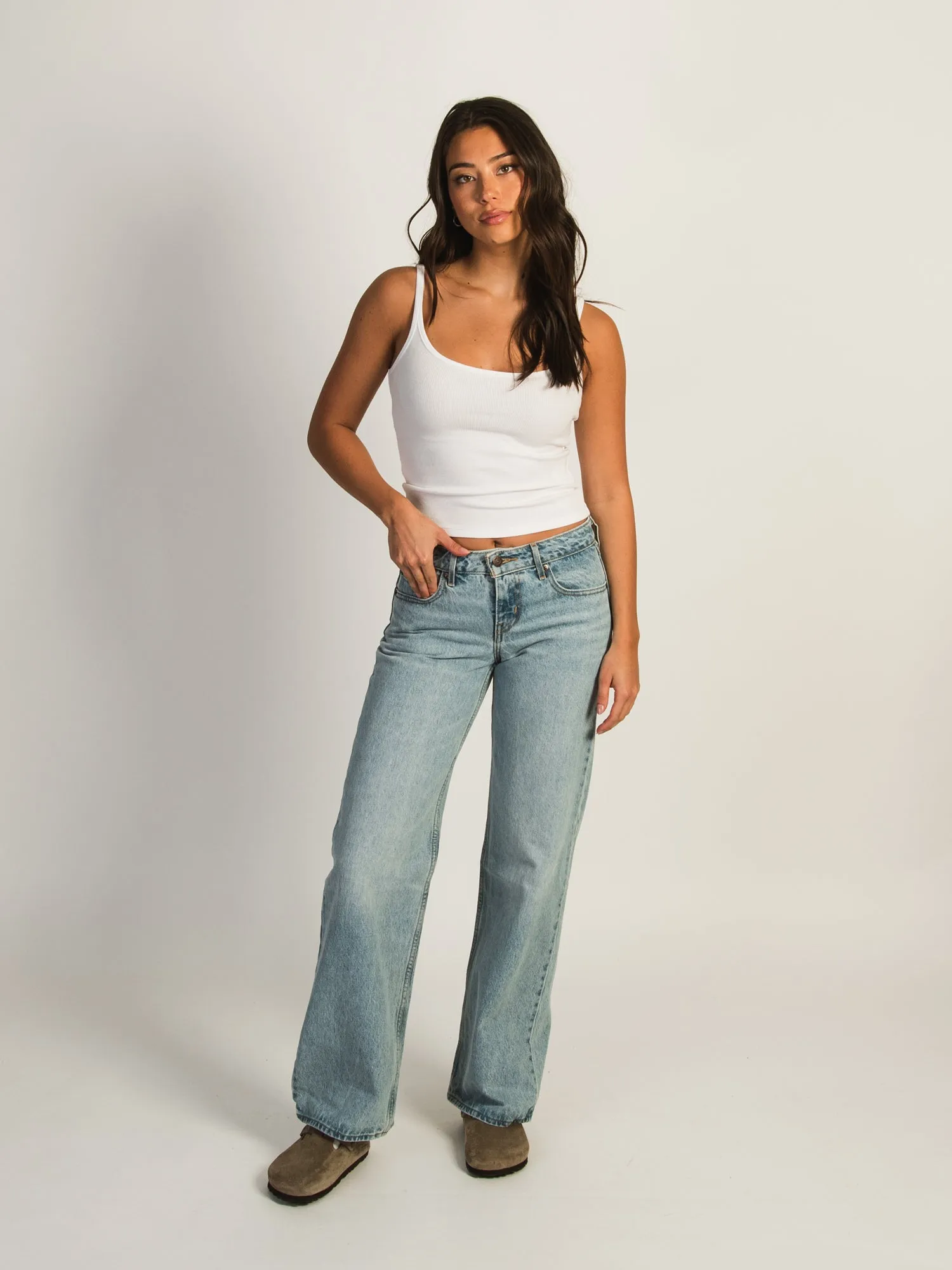 LEVIS LOW LOOSE BLASTED JEAN