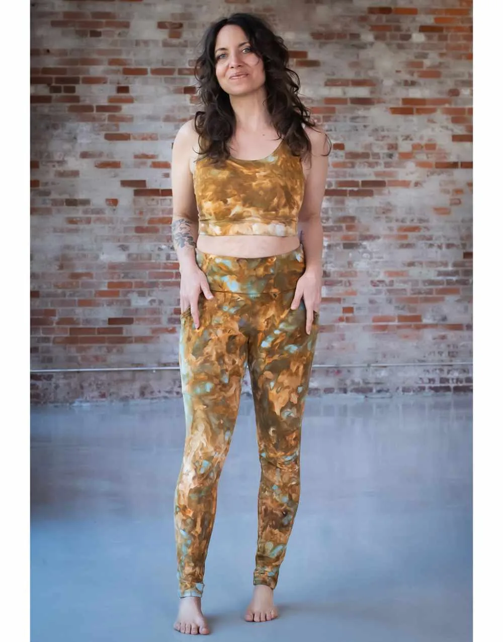 Limestone Leggings & Top Sewing Pattern, Sew Liberated