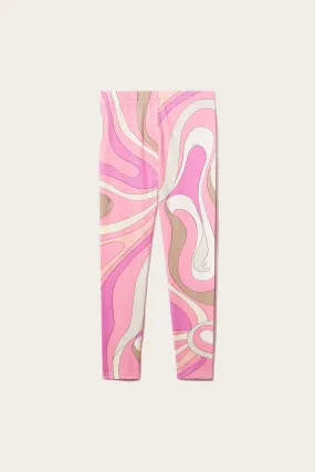 Marmo-Print Leggings