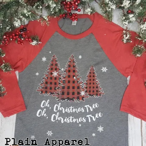 Oh, Christmas Tree RAGLAN