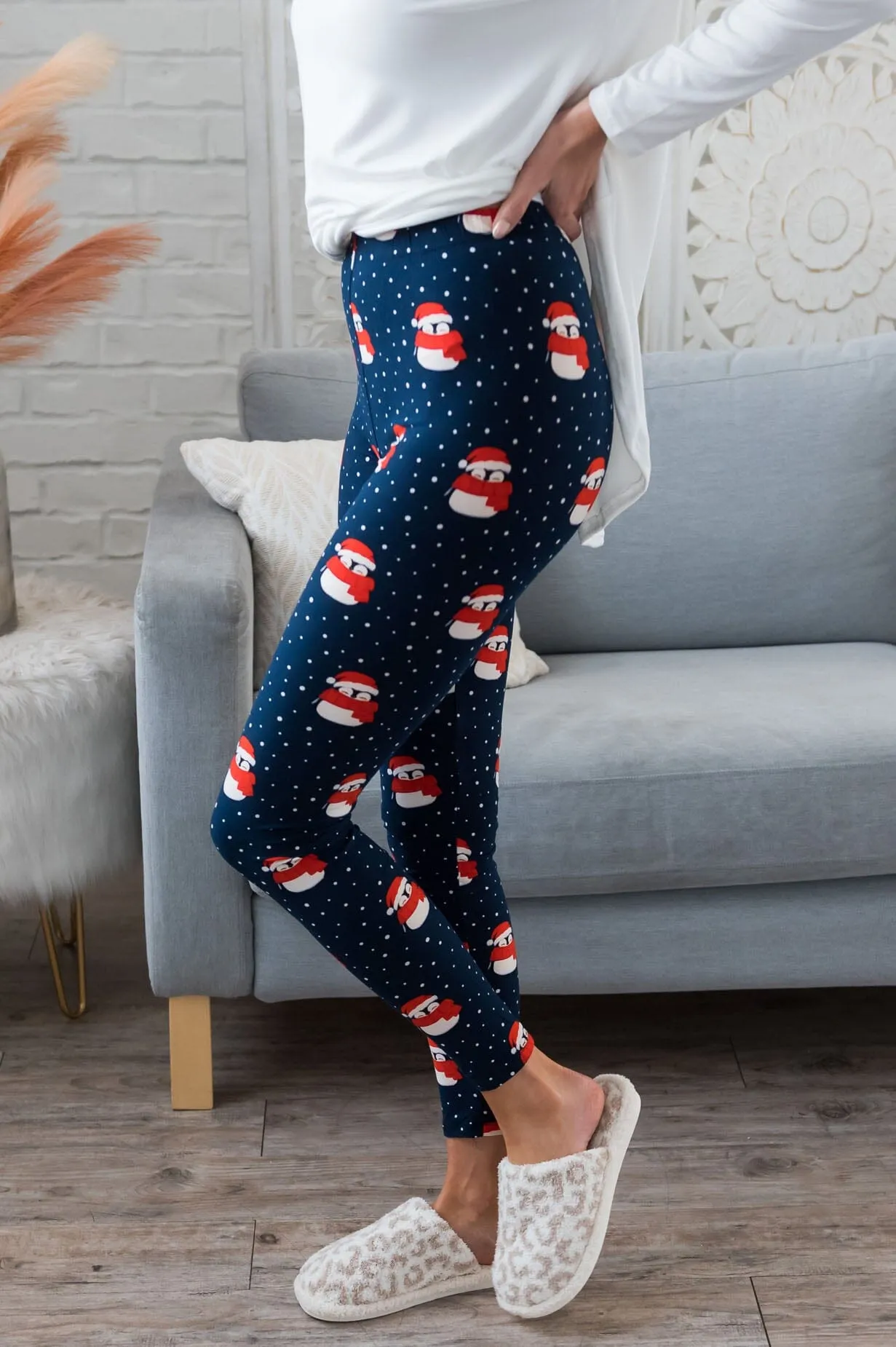 Penguin Cutie Christmas Leggings