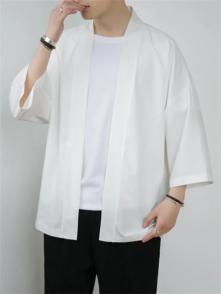 Retro Thin Cardigan Cotton Linen Jackets