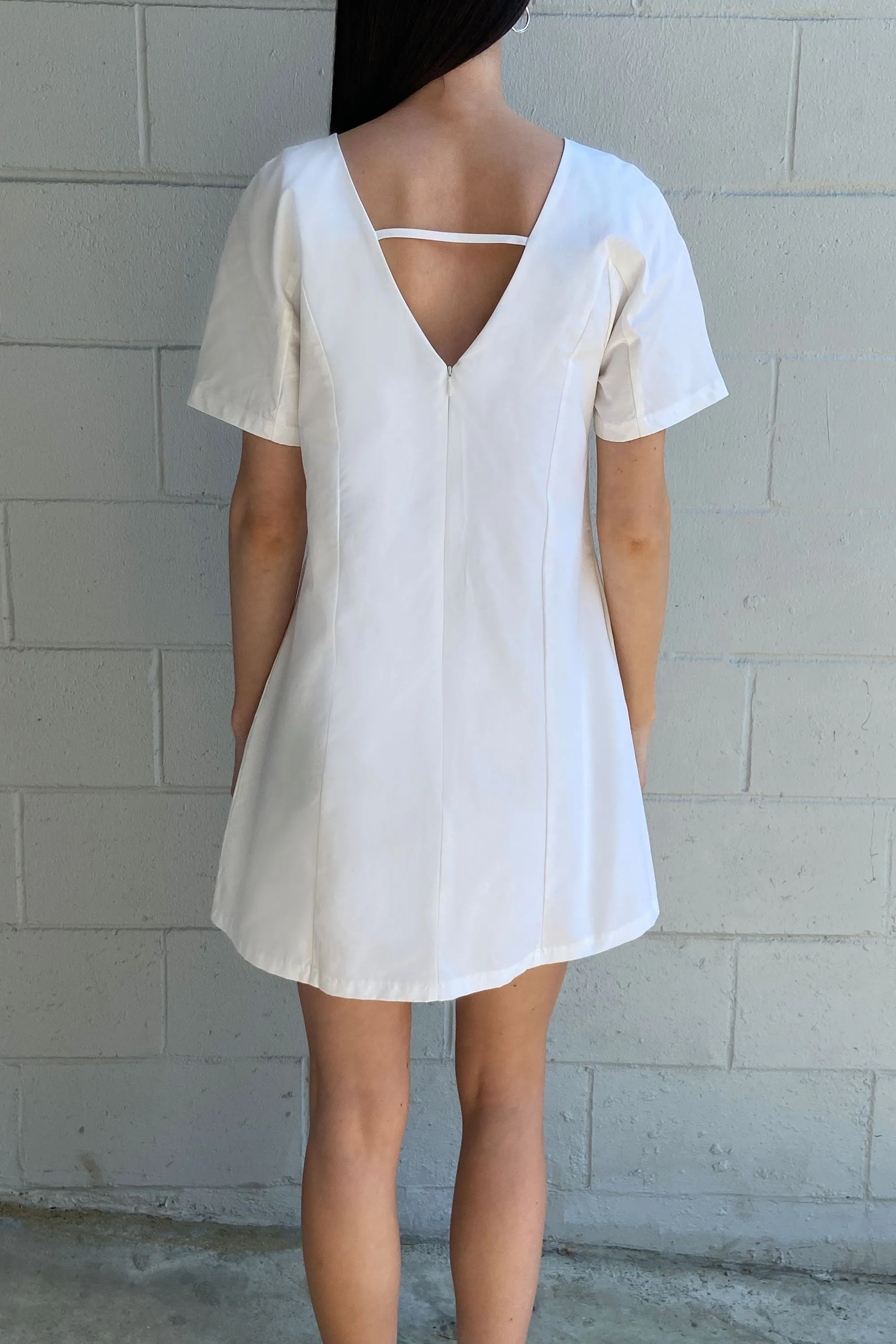 SIMPLE MINI DRESS