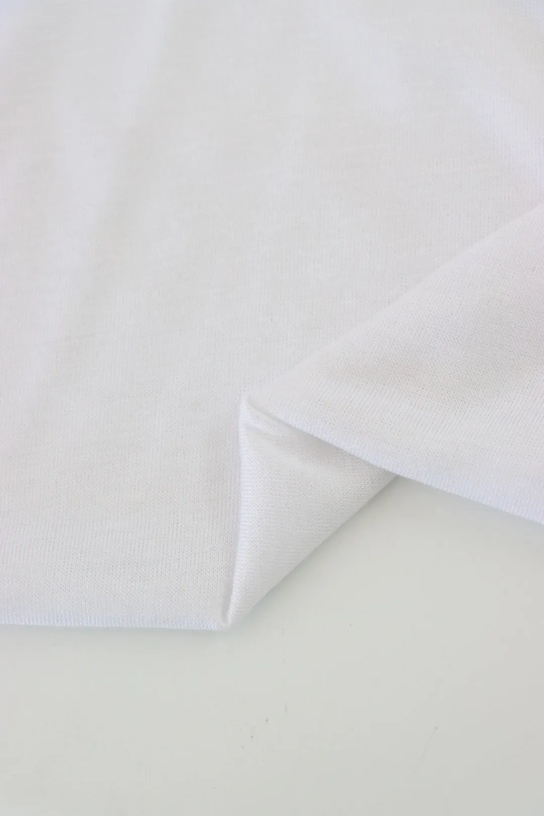 White Poly Jersey