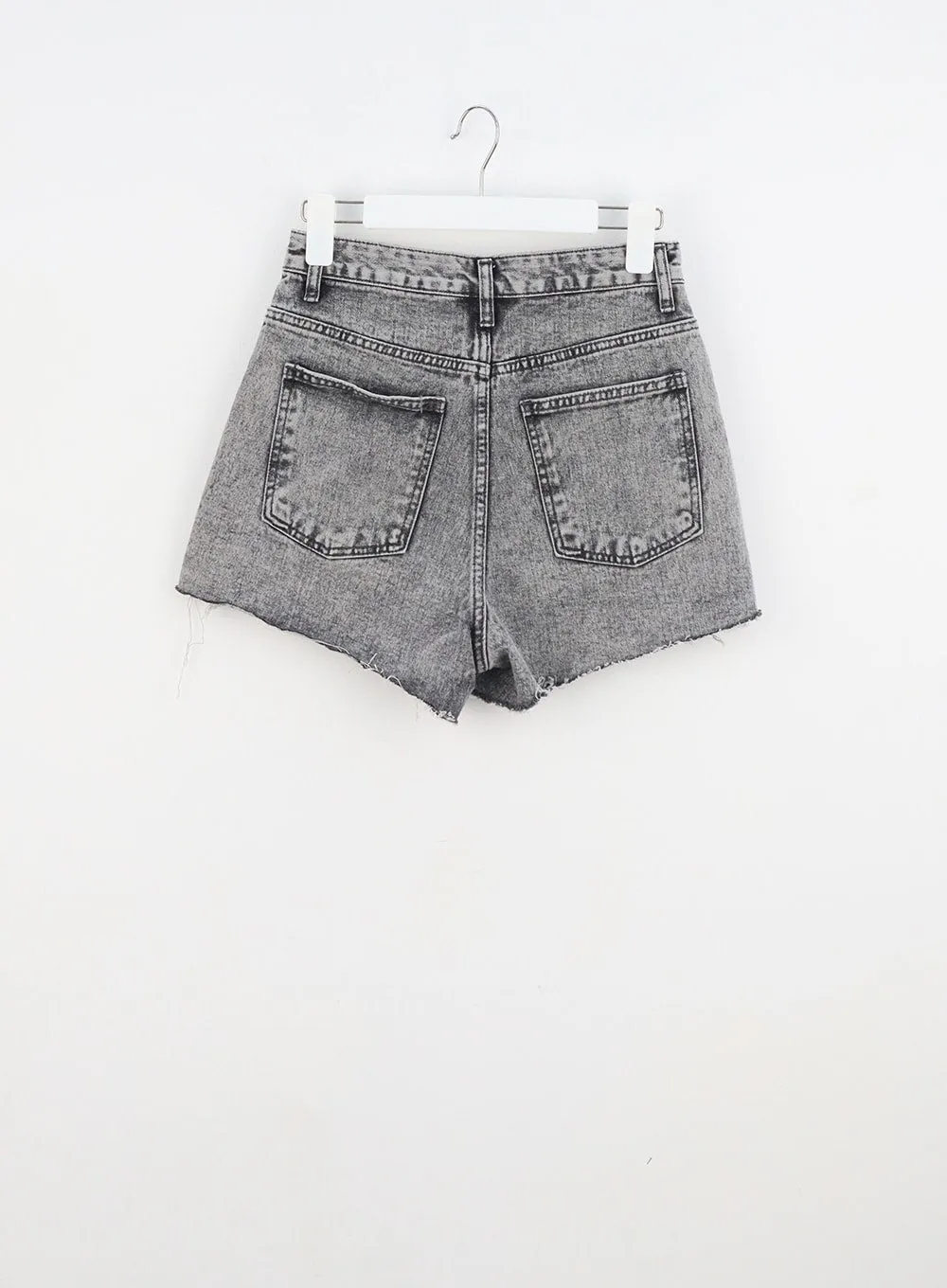 Wide Denim Shorts IU313