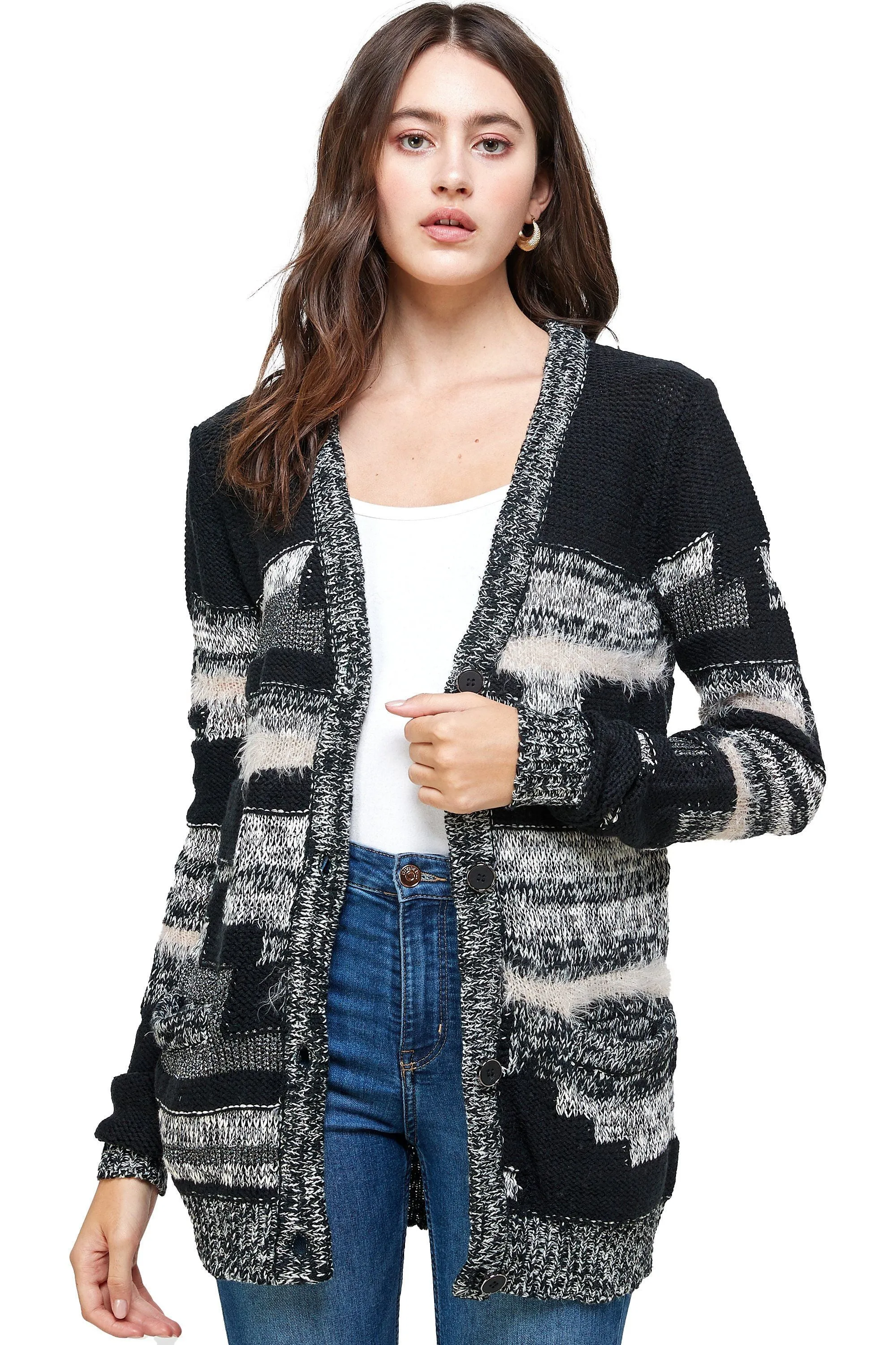 Women's Cardigan Top Sweater Cardigan Tops